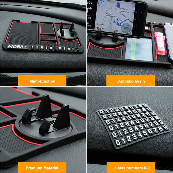 Car Mobile Phone Holder Dashboard Mount Mat Non Slip Grip Stand Anti Skid Pad