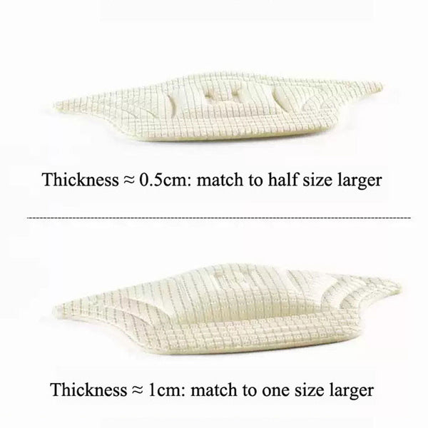 Heel Insole Protectors Pads Shoe Liner Inserts Cushion Grip Back Pad Sticky Pair