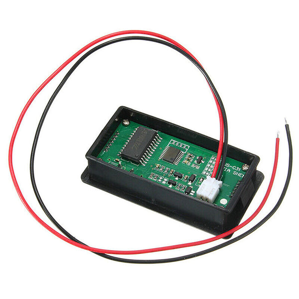 LCD 12V-48V Battery Capacity Indicator Voltage Voltmeter Monitor Meter Caravan