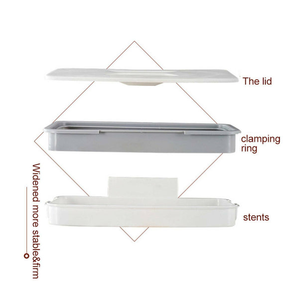 Hanging trash Garbage Waste Bag Holder Cupboard Bracket Racks Rubbish Bag Tools