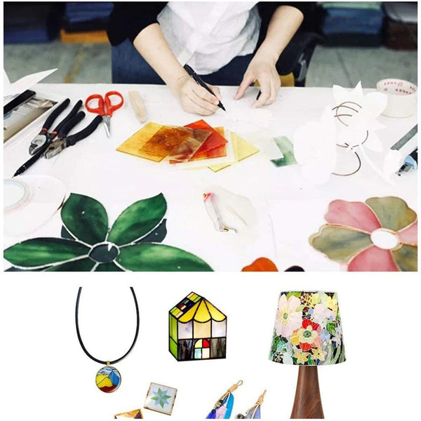 Professional Stained Glass Cutting Tool Pistol Grip Oil Feed Glass Cutter Cut AU