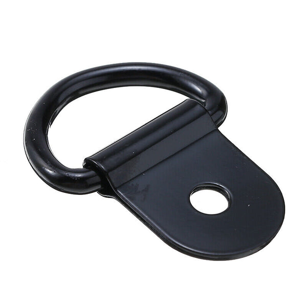 30PCS Heavy Duty D-Ring Tie Down Stainless Steel Anchor Point Black Universal AU - Lets Party