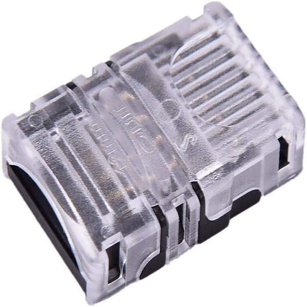 4PCS 12MM RGBW RGBWW SNAP CONNECTOR 5PIN WIRE LED STRIP LIGHT SOLDERLESS