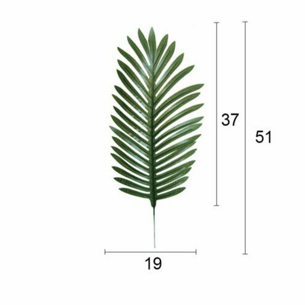 20X Artificial Plants Palm Hawaiian Luau Tropical Leaves Beach Party Wedding Dec