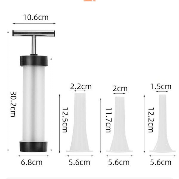 Sausage Machine Meat Filler Stuffer Salami Maker Funnel Hand Operated AU SELLER
