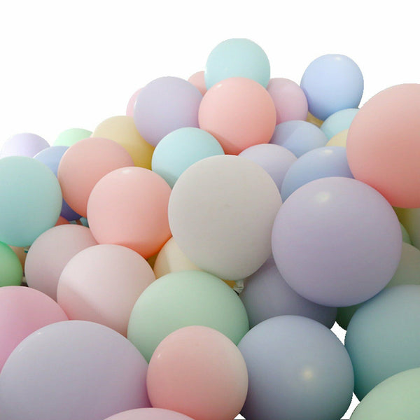 10pcs 25cm Macaron Pastel Retro Balloon Balloons Birthday Wedding Party AU