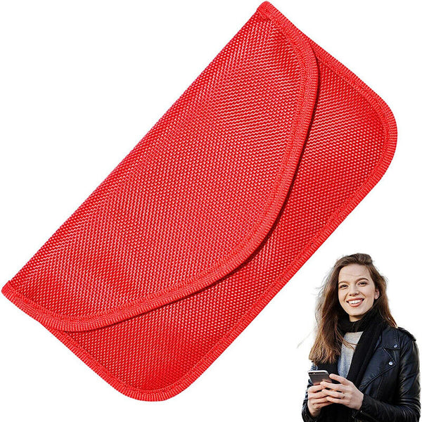 Car Key Signal Blocker Case For Faraday Cage Fob Pouch Keyless RFID Blocking Bag