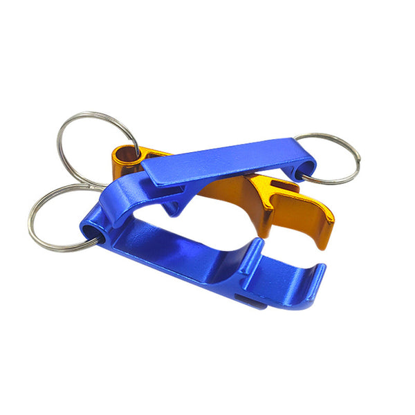 10pcs Bottle Opener Keyring Key Ring Metal Beer Bar Tool Keychain Claw Gift Wall