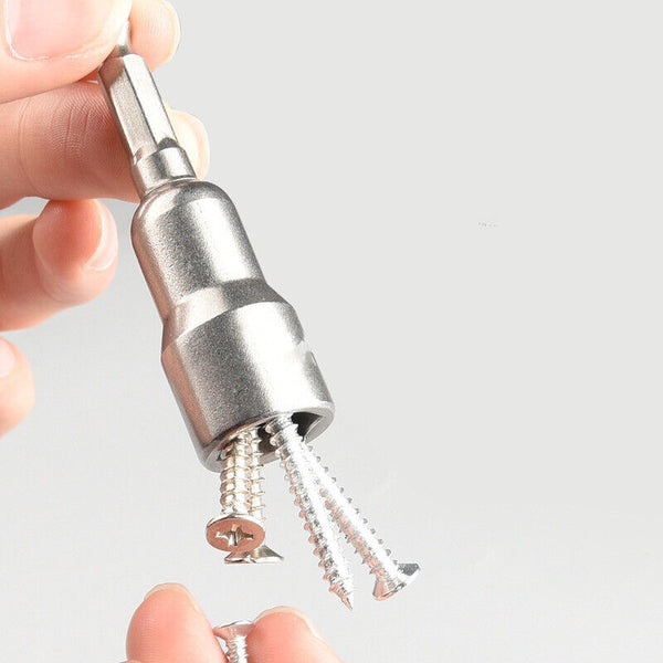 2PCS Caravan Leg Winder Magnetic Hexagon Socket Adaptor for Drill Impact Driver