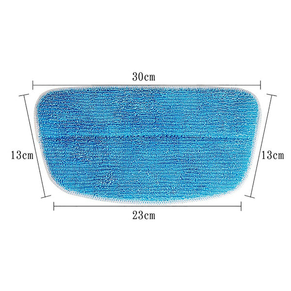 Steam Mop Pads – 4x Microfibre Pads to Fit Euroflex Monster Steamers