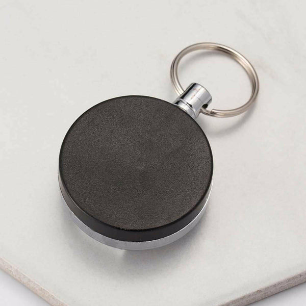 10Pcs Heavy Duty Metal Chain Retractable Pull Key Ring Belt Clip ID Cards Holder