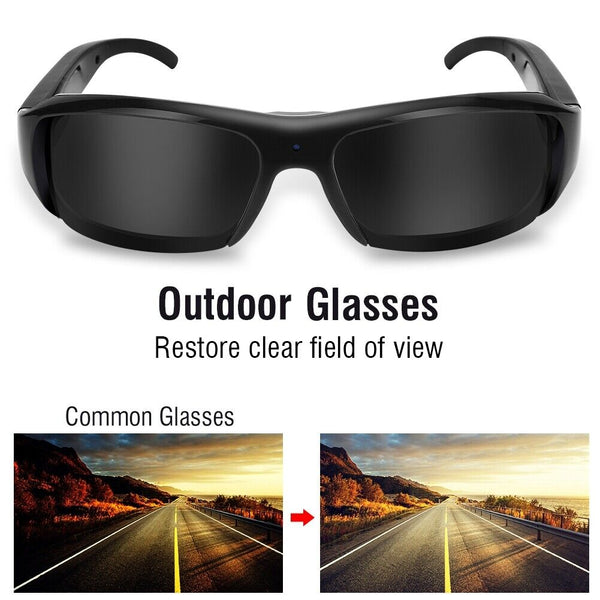 1080P Mini HD Spy Camera Glasses Hidden Eyeglass Sunglasses Cam Eyewear DVR AU 7342939157015 - Lets Party