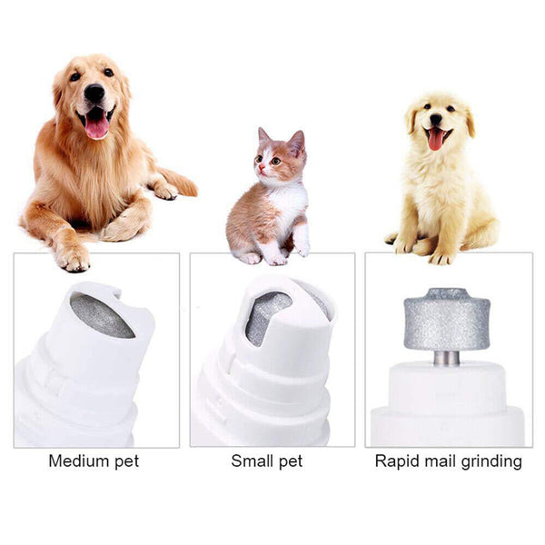 Electric Toe Nail Claw Clipper AU Grinder Dog Grooming Care Trimmer Tool Cat Pet