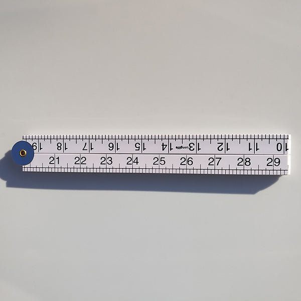 1M Meter Metric Folding Ruler Plastic Folding Rule Bevelled Edge Carpenters Yard