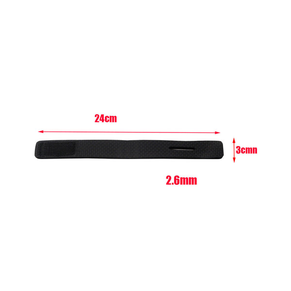 10-100X Fishing Rod Tie Strap Tackle Wrap Band Pole Holder Fastener Fishing Tool