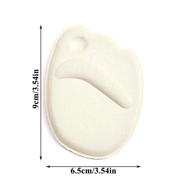 4pairs Memory Foam Half Insoles Cushion Shoe Insole Heel Pads Inserts Heel Women