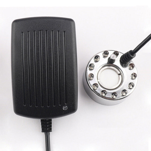 Mist Maker Fogger Mister Fogger Fountain Pond Air Humidifier Atomizer 12 LED AU