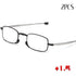 Universal Folding Reading Glasses Magnify Presbyopic Case Unisex 1.5 2 2.5 AU