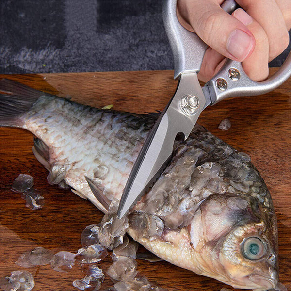3Kind Heavy Duty Stainless Steel Kitchen Scissors Shear Fish Chicken Can Opener