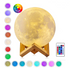 3D Moon Lamp Kids Night Light Galaxy Lamp 16 Colors LED Light Remote Control - Lets Party