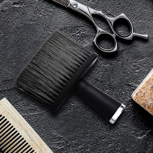 Neck Face Duster Salon Barber Shaving Brush Clean Hairdressing Accessories AU