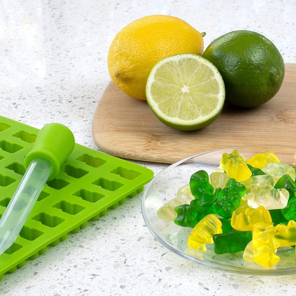 53 Cavity Silicone Gummy Bear Mold Candy Chocolate Jelly Ice Moulds Bakeware AU - Lets Party
