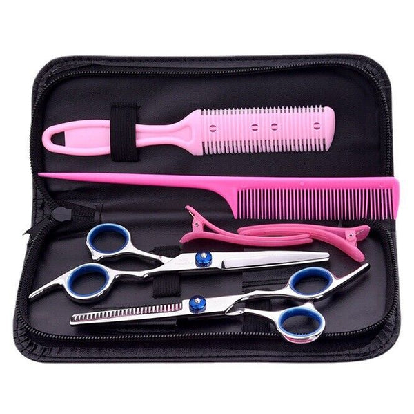 7PCS/Set Professional Hair Cutting Thinning Scissors Salon Shears Hairdressing