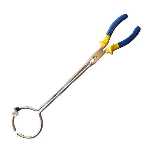 Graphite Furnace Casting Foundry Crucible Smelting Bowl Tongs Melting ClampTool