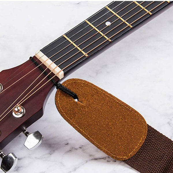 Luxury Leather Cotton Guitar Acoustic Electric Basses Guitar Strap Adjustable AU
