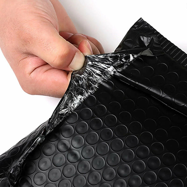 50pcs Poly Bubble Mailer Black Colour Multi-Size Plastic Padded Bag Envelope AU