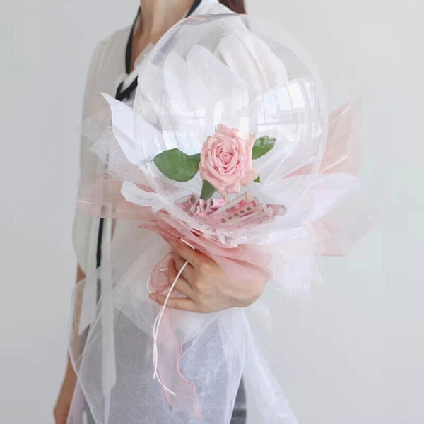 45 cm Super Transparent Bubble Balloon Jumbo Helium Clear BOBO Wedding Party 16