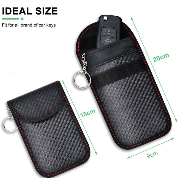 Credit Card Holder Leather Wallet RFID Blocking Pop Slim Aluminum Card Case AUS