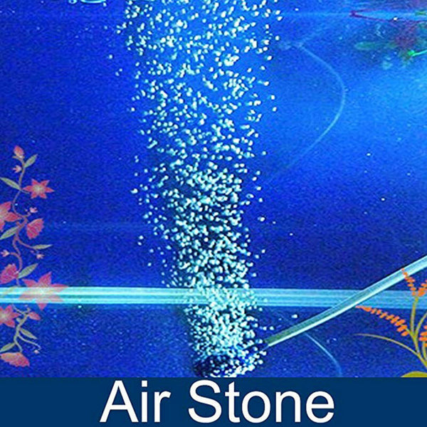 Aquarium Fish Tank Aerator Air Stone Diffuser Oxygen Bubble Pump 25mmx15m