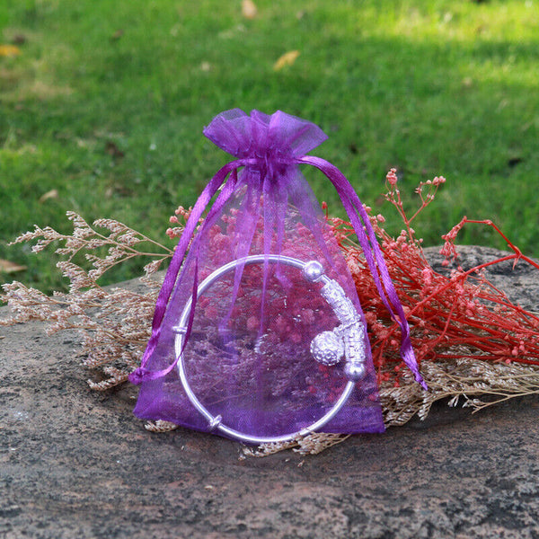 10-100pcs Organza Bag Sheer Bags Candy Packaging Jewellery Gift Wedding Pouch AU - Lets Party