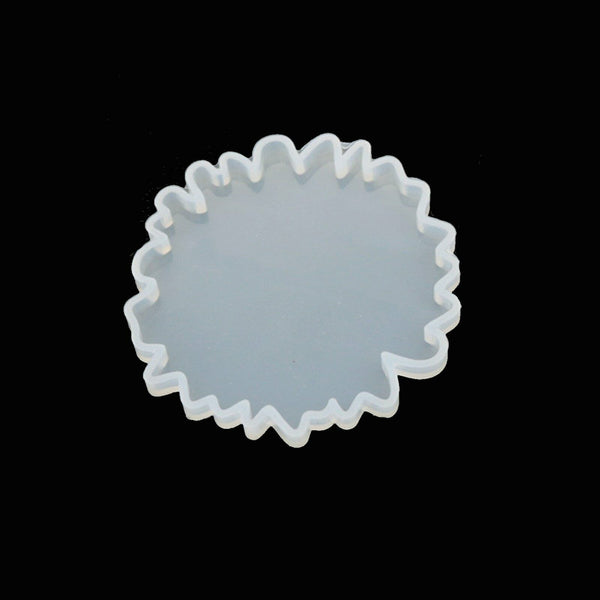 Coaster Tea Cup Mat Mold Silicone Moulds For Craft DIY Epoxy Resin Casting Decor