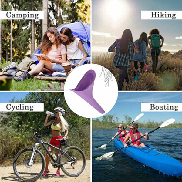 Portable Camping Female Her She Urinal Funnel Ladies Woman Urine Wee Loo Travel