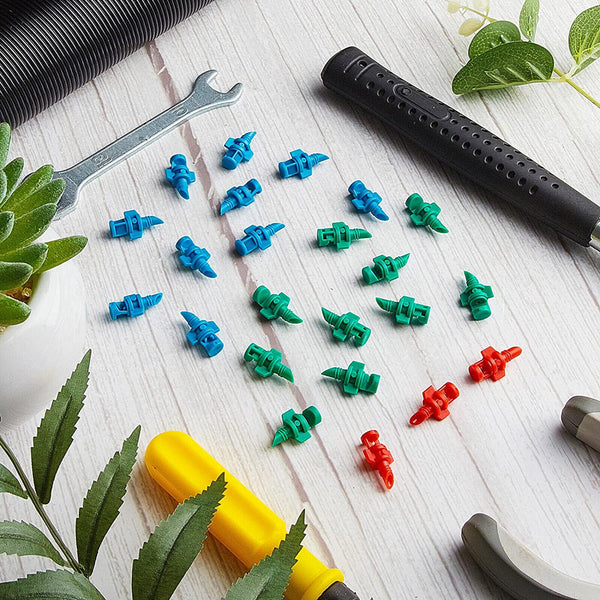 50 X Micro Spray Jets Watering Spray Misting Nozzle Sprinkler Irrigation