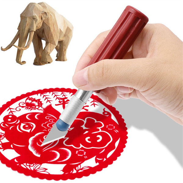 13 Cutting Blades Art Knives + 13 Piece Hobby Craft Knife Set With Case-3 Knives