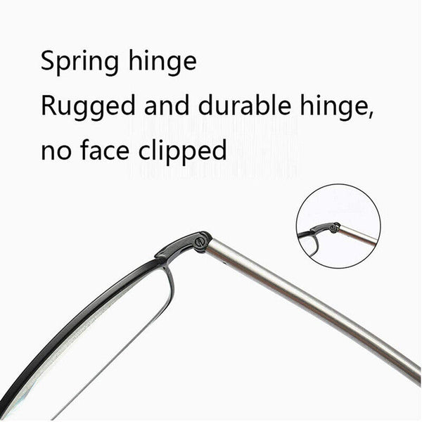 Universal Folding Reading Glasses Magnify Presbyopic Case Unisex 1.5 2 2.5 AU