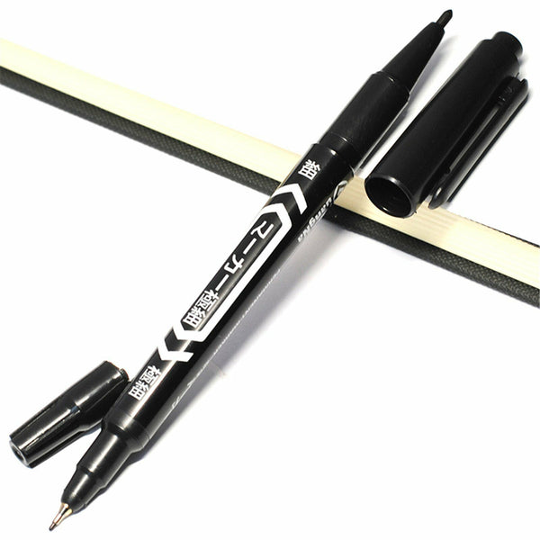 20PCS Dual-Tip Tattoo Skin Marker Piercing Marking Pen Scribe Tool Supply AU