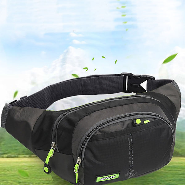 Fanny Pack Zip Pouch Men/Women Handy Belt Hiking Climbing Sport Bum Waist Bag AU