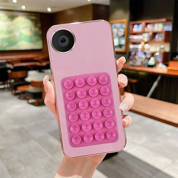 1/2 Silicone Suction Pad ForMobile Phone Fixture Suction Cup Silicone Phone Hold