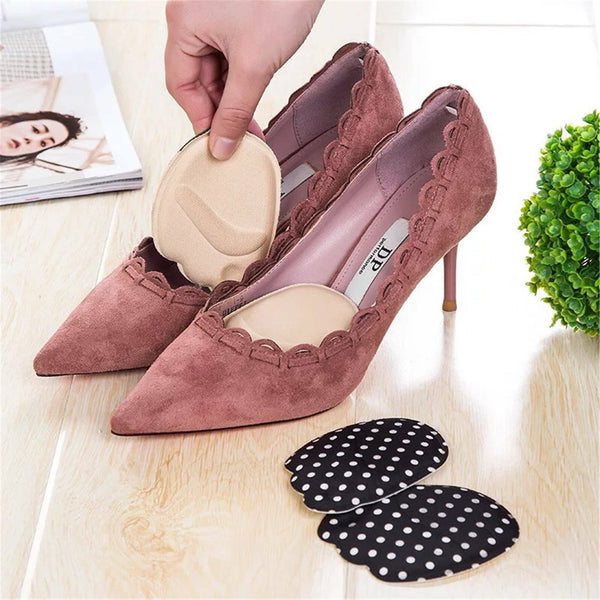 4pairs Memory Foam Half Insoles Cushion Shoe Insole Heel Pads Inserts Heel Women