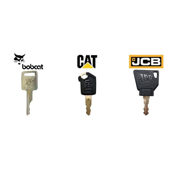 24 Heavy Equipment Construction Machines master Ignition Key Cat Volvo JCB Case