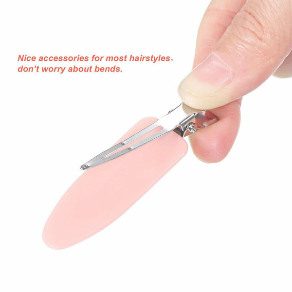 12/24X No Bend Hair Clips No Crease Hair Clips Fix Pin Barrette For Makeup Women