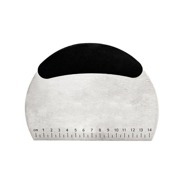 Dough Scraper Stainless Steel Bake Cake Slicer Pastry Cutter Multipurpose Bench