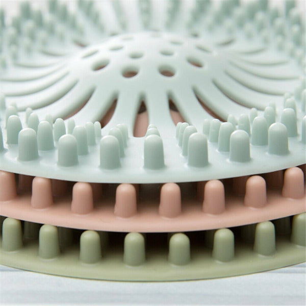 2x New Bathroom Drain Hair Catcher Bath Stopper Sink Strainer Filter Shower Cove