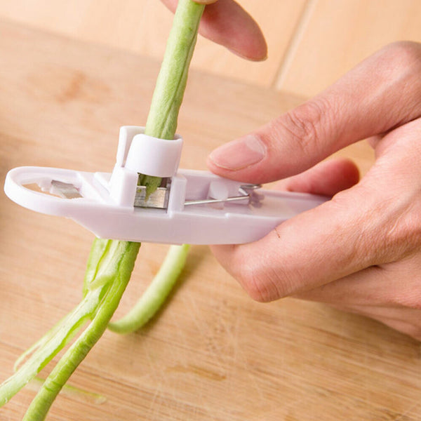 French Peeler Remover Green Fresh Bean Runner Shredder Stringer Slicer Cutter