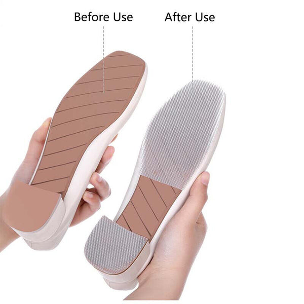 2 PCS Soles Protector Stickers Self-Adhesive Bottom Sheet Shoes Heels Sneakers