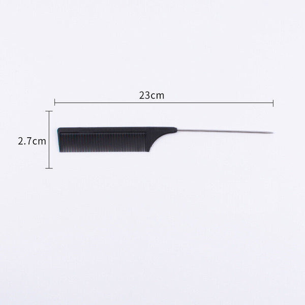 3 Pcs Slick Brush Set Bristle Hair Brush Teasing Comb Edge Hair Brush Grooming